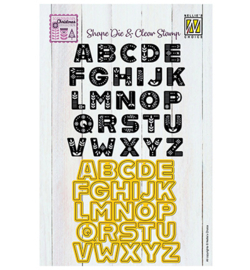 CDCS002 - Scandinavian alphabet Uppercase