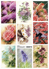 GH3064 Vintage vel - Bloemen - Gerda's Hobbyshop