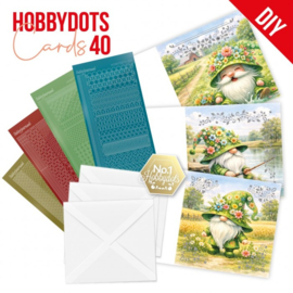DODOPP040 Hobbydots Cards 40 - Happy Gnomes