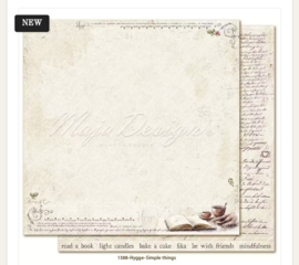 1388 Maja Design - Scrappapier Dubbelzijdig - Hygge - PAKKETPOST!