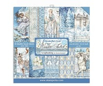 Paperpad 30.5x30.5cm - Winter Tales - Stamperia * PAKKETPOST *