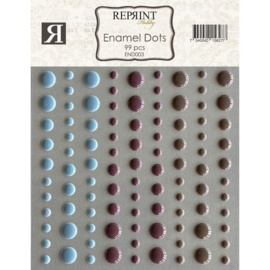 Reprint - Deck the Halls Enamel Dots - (99pcs) (END003)