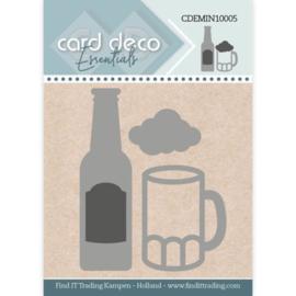 CDEMIN10005 Mini Die Beer - Card Deco