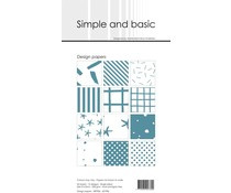 SBP906 Slim Paperpack 21x10cm - 24 stuks - Simple and Basic