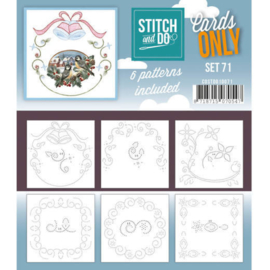 Cards Only Stitch and Do set 71