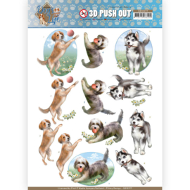 SB10377 Stansvel  A4 - Dog's Life - Amy Design