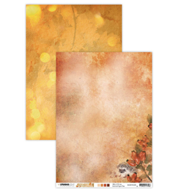 BASISWA330 Achtergrondpapier A4 dubbelzijdig  - Wonderful Autumn - Studio Light