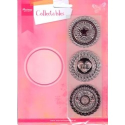 COL1320 - Marianne Design - Collectables - Circle Die & Sentiments