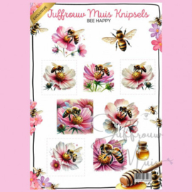 Juffrouw Muis Knipsel - Bee Happy - EXCLUSIVE