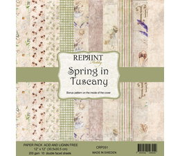 Reprint Spring in Tuscany 12x12 Inch Paper Pack - PAKKETPOST1
