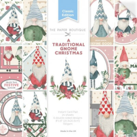 PB2123 The Paper Boutique A Traditional Gnome Christmas 8x8 Instant Card Pad