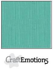 CraftEmotions linnenkarton 10 vel saliegroen pastel 27x13,5cm 250gr