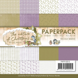 PMPP10015 Paperpad - The Nature Christmas - Marieke Design
