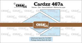 CLCZ467a Crealies - Cardzz stansen - no. 467a (Tussenlaagjes voor CLCZ467)