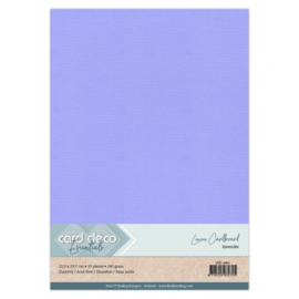LKK-A461 Lavender A4 Linen Cardstock