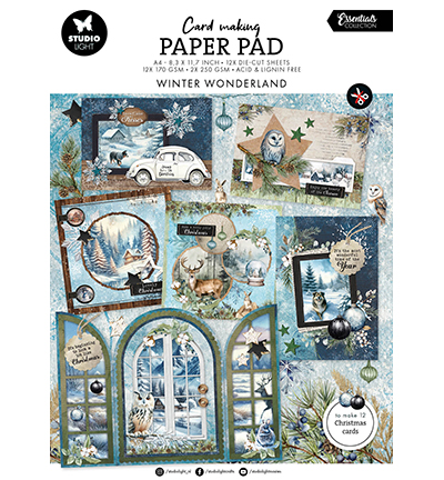 SL-ES-CMP20 - Card Making Pad Winter wonderland Essentials nr.20