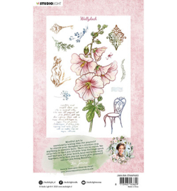 JMA-RM-STAMP483 - Hollyhock Romantic Moments nr.483