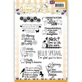 PMSC10025 Engelse tekst - Early Spring - Marieke Design