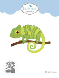 Elizabeth Craft Design - Cute & Whimsical - Jungle Party - Die - Spy the Chameleon