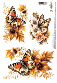 AA-LA-RP-04   Rice paper 4, Lovely Autumn, A4 (21x29,7cm) 25-30g