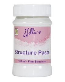 Nellies Choice Mixed Media Structuur pasta wit 100ml MMSP001 - PAKKETPOST!