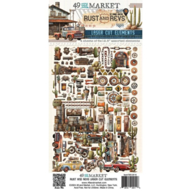 RAR-29116 49 And Market - Rust and Revs - Laser Cut-Outs Elements