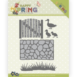 PM10149 Snij- en embosmal - Happy Spring - Precious Marieke