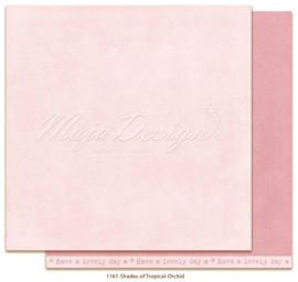 1167 Scrappapier dubbelzijdig Monochromes  -  Tropicial Garden - Maja Design
