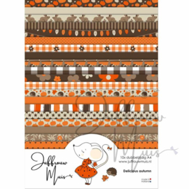 Juffrouw Muis - Cardstock Paperpad A4 formaat - Delicious Autumn