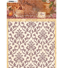 JMA-WAC-EMB08 - JMA Embossing Folder Baroque damask Warm & Cozy nr.08