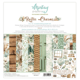 Paperpad 30.5 x 30.5 cm Rustic Charm - Mintay - PAKKETPOST!