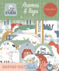 On The Farm Frames & Tags (CBOTF422025)