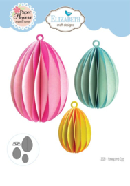 2220 Elizabeth Craft Design - Spring Awakening - Dies - Honeycomb Egg