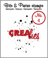 Bits & Pieces Clearstempel no. 04 - Crealies