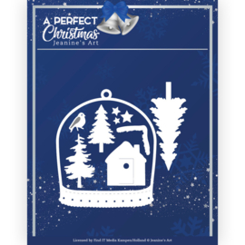 JAD10161 Snij- en embosmal  - A Perfect Christmas - Jeanine Design