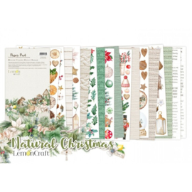 Lemoncraft - Paperpad - Elements For Fussy Cutting - 15.2 x 30.5 cm - Natural Christmas