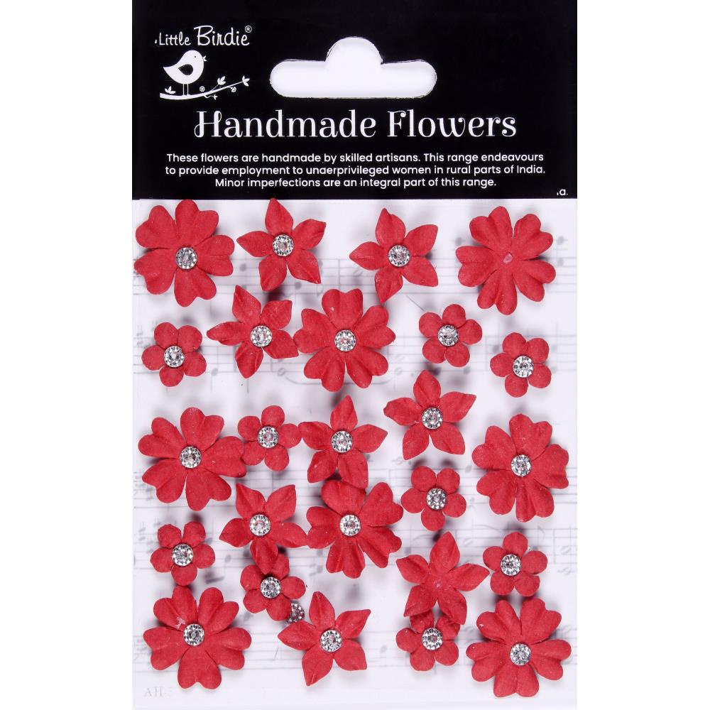 CR92401 Little Birdie Karolina Paper Flowers 25stuks