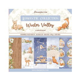 SBBL139 - Stamperia - Winter Valley - Romantic Collection - PAKKETPOST!!