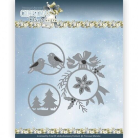 Dies - Precious Marieke - Christmas Blues - Christmas Baubles - PM10259