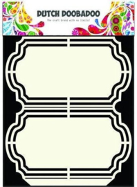 470.713.137 Dutch Doobadoo Dutch Shape Art frames Ornament A5