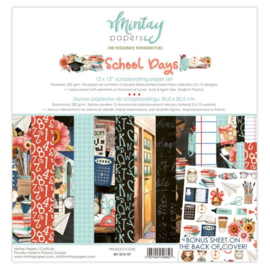 Mintay Papers - School Days - Paperpad 30x30 - MT-SCH-07 - PAKKETPOST!
