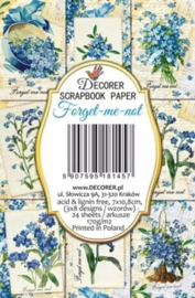 Forget-me-not Mini Paper Pack (DECOR-M145)