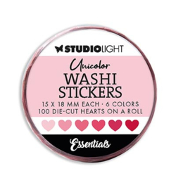 SL-ES-WASH18 - Washi Die-cut Stickers Pinks Essentials nr.18