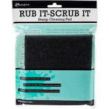 RUB09863 Ranger Rub-It Scrub-It Stamp Cleaning Pad 6"X6"