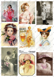 GH3173 Vintage vel - Dames - Gerda's Hobbyshop