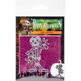 YCD10079 Snij- en embosmal - Happy Halloween  - Yvonne Creations