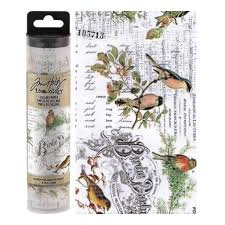 TH93706 Collage papier Aviary - PAKKETPOST!