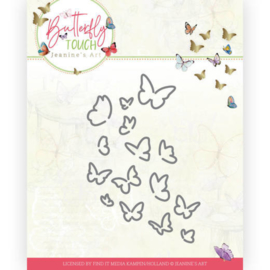 JAD10120 Snij- en embosmal - Butterfly Touch - Jeanine's Art