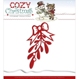 YCD10038 Snij- en embosmal - Cozy Christmas - Yvonne Creations