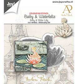 6002-1611 - Anton Pieck - Baby & Waterlelie - Joy Crafts